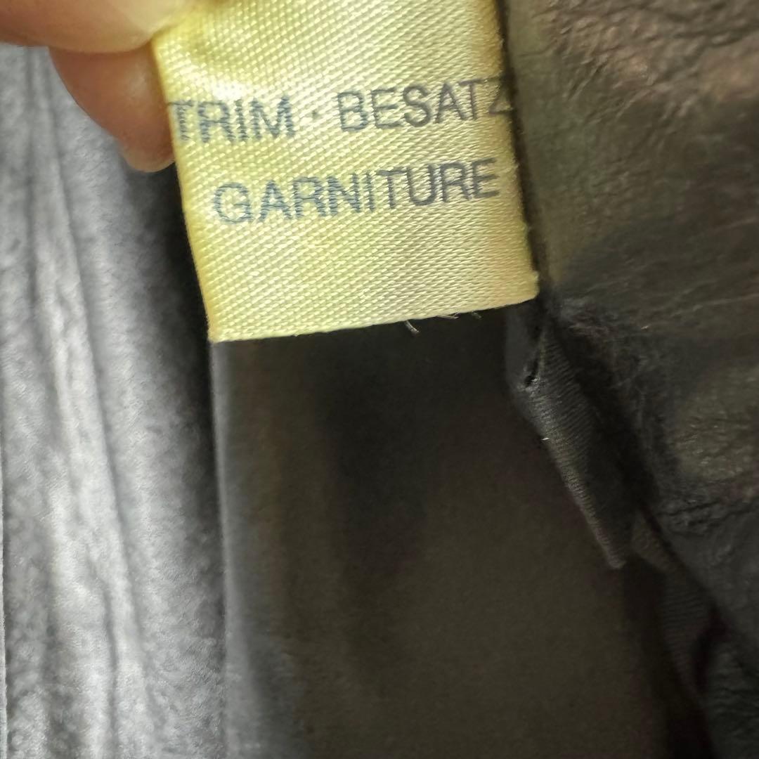 【極美品・希少】SAGA MINK リバーシブル レザージャケット ミンク 黒