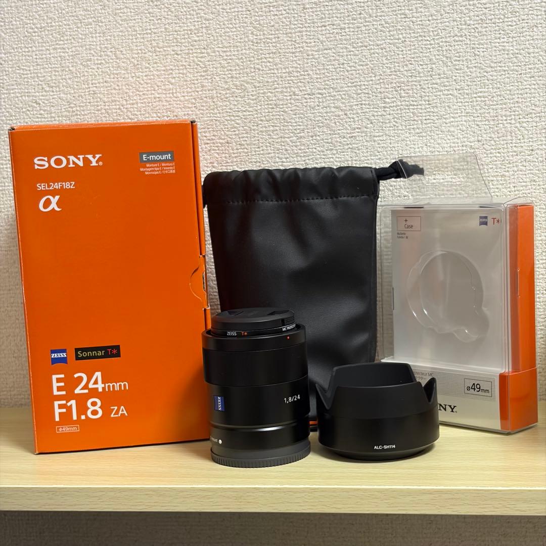 レンズ(単焦点) SONY E Sonnar 24mm F1.8 ZA SEL24F18Z