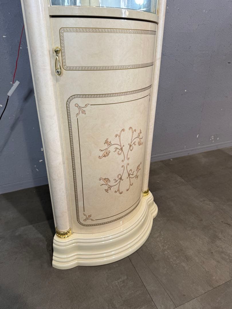 サルタレッリ フローレンス コーナーキャビネット ショーケース ガラスケース