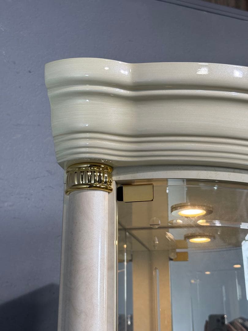 サルタレッリ フローレンス コーナーキャビネット ショーケース ガラスケース