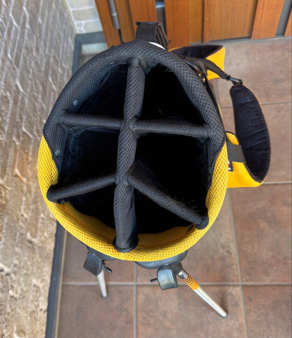 希少　タイトリスト スタンド式キャディバッグ リュック フード付 軽量 機能性◯