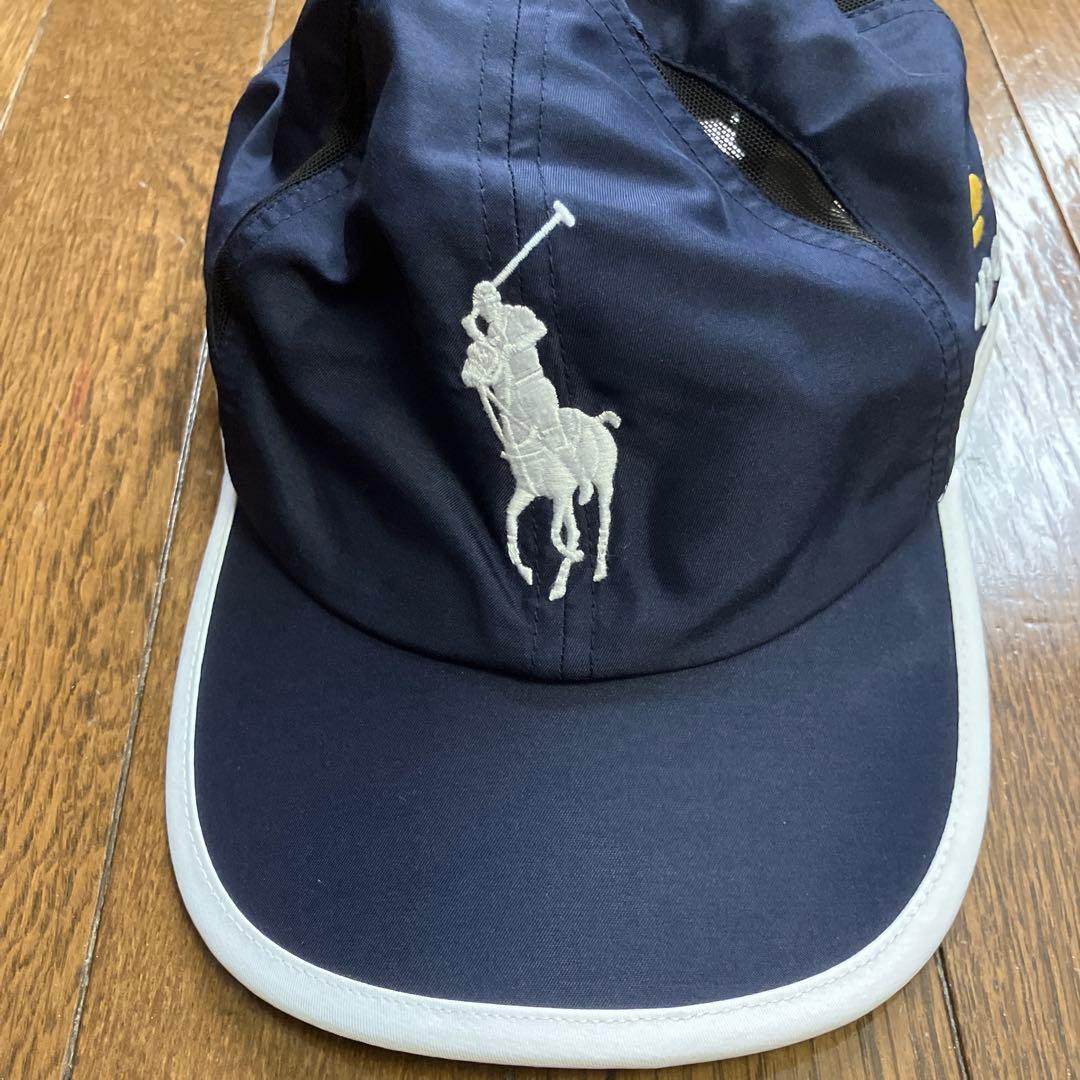 ラルフローレン　US open テニス　　ベースボールキャップ　ネイビー