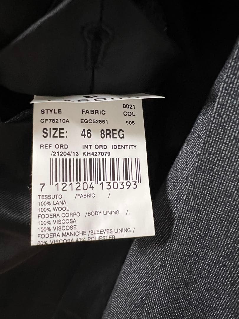 LARDINI グレー スーツ