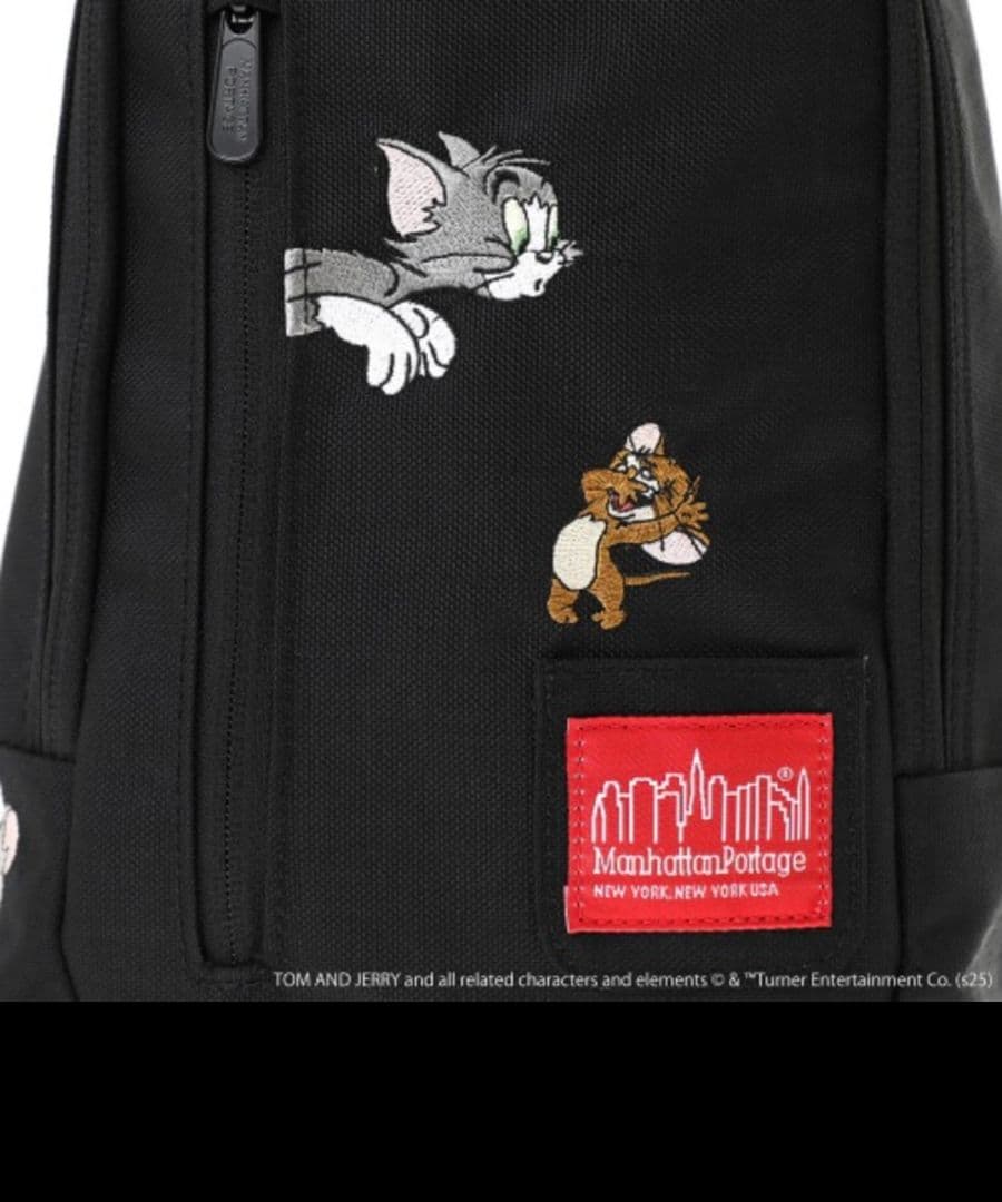 週末お値下げ♪マンハッタンポーテージ×トムとジェリーコラボ　ワンショルダーバッグ