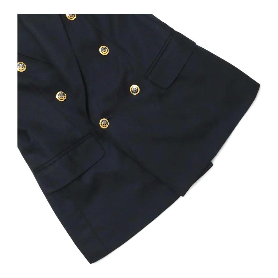 極美品✨バーバリー 紺ブレ ジャケット ネイビー カシミヤ100 金ボタン