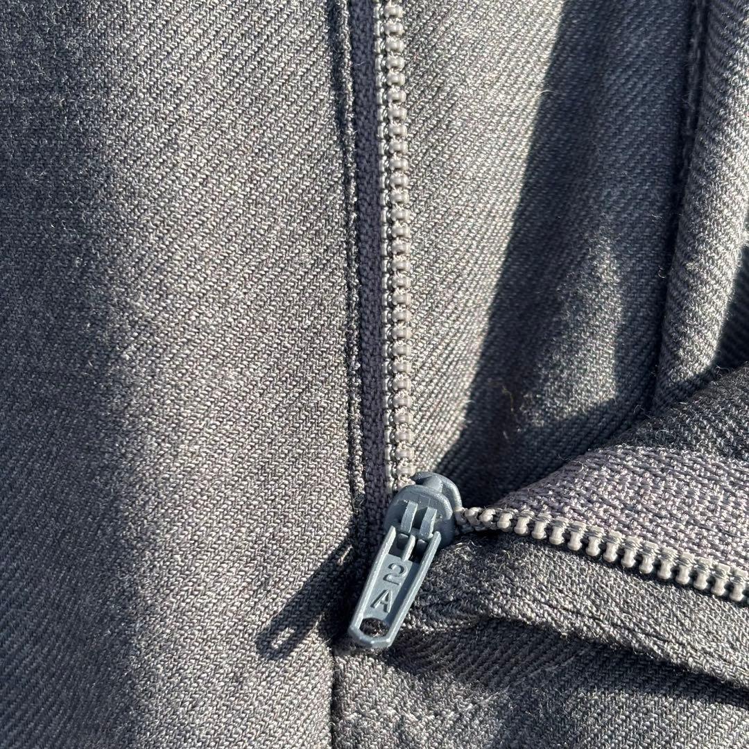 90s イタリア製 GIORGIO ARMANI ウールスラックス グレー