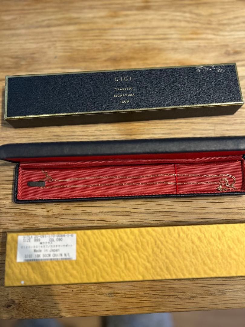 GIGI ゴールドネックレス ドゥーズィエムクラス