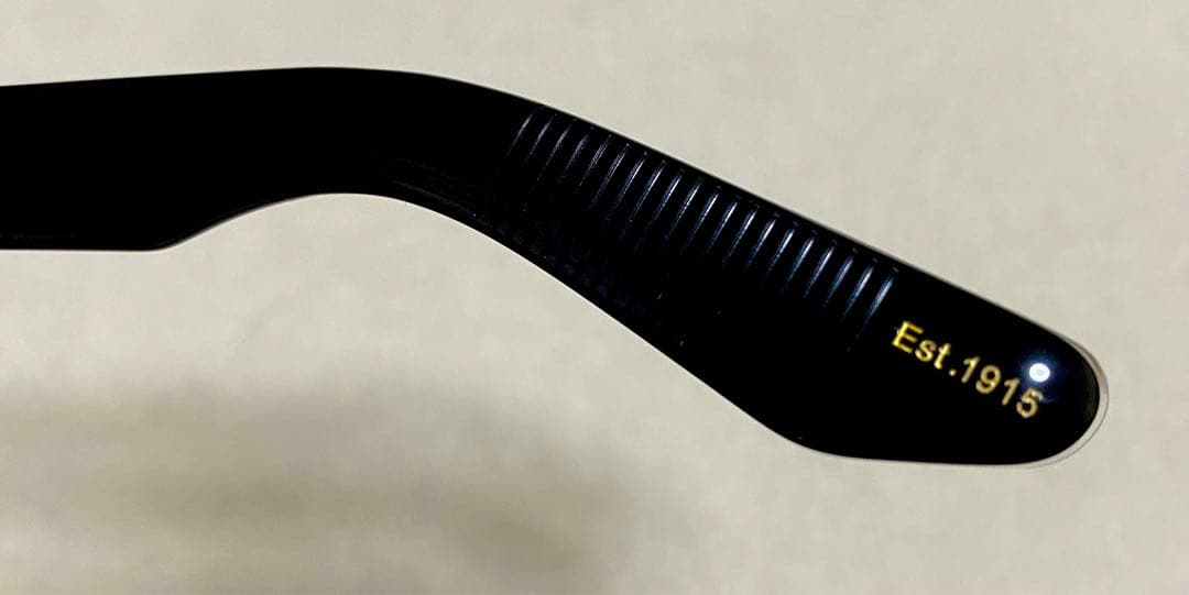 新品　MOSCOT モスコット MOMZA サングラス ブラッククリスタル　黄色