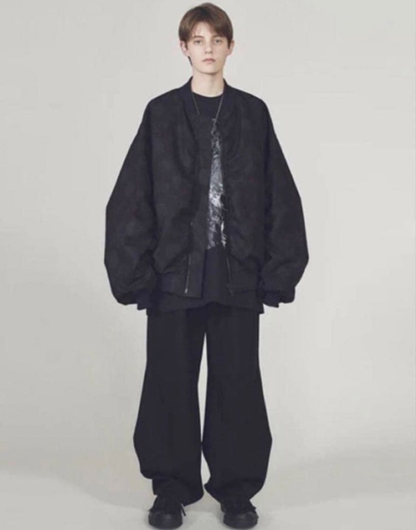 ジャケット・アウター LAD MUSICIAN DOUBLE ARMY ROSE MIX MA-1