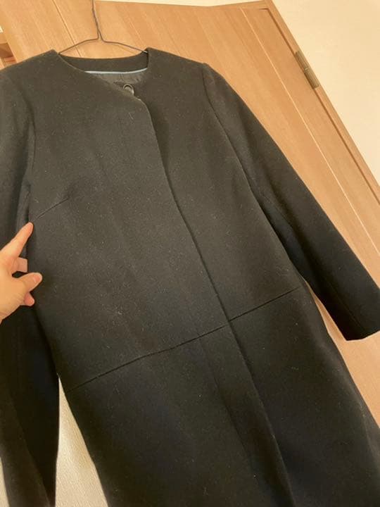 ✴︎美品✴︎ノーリーズ　ソフィ　ノーカラーコート ロングコート