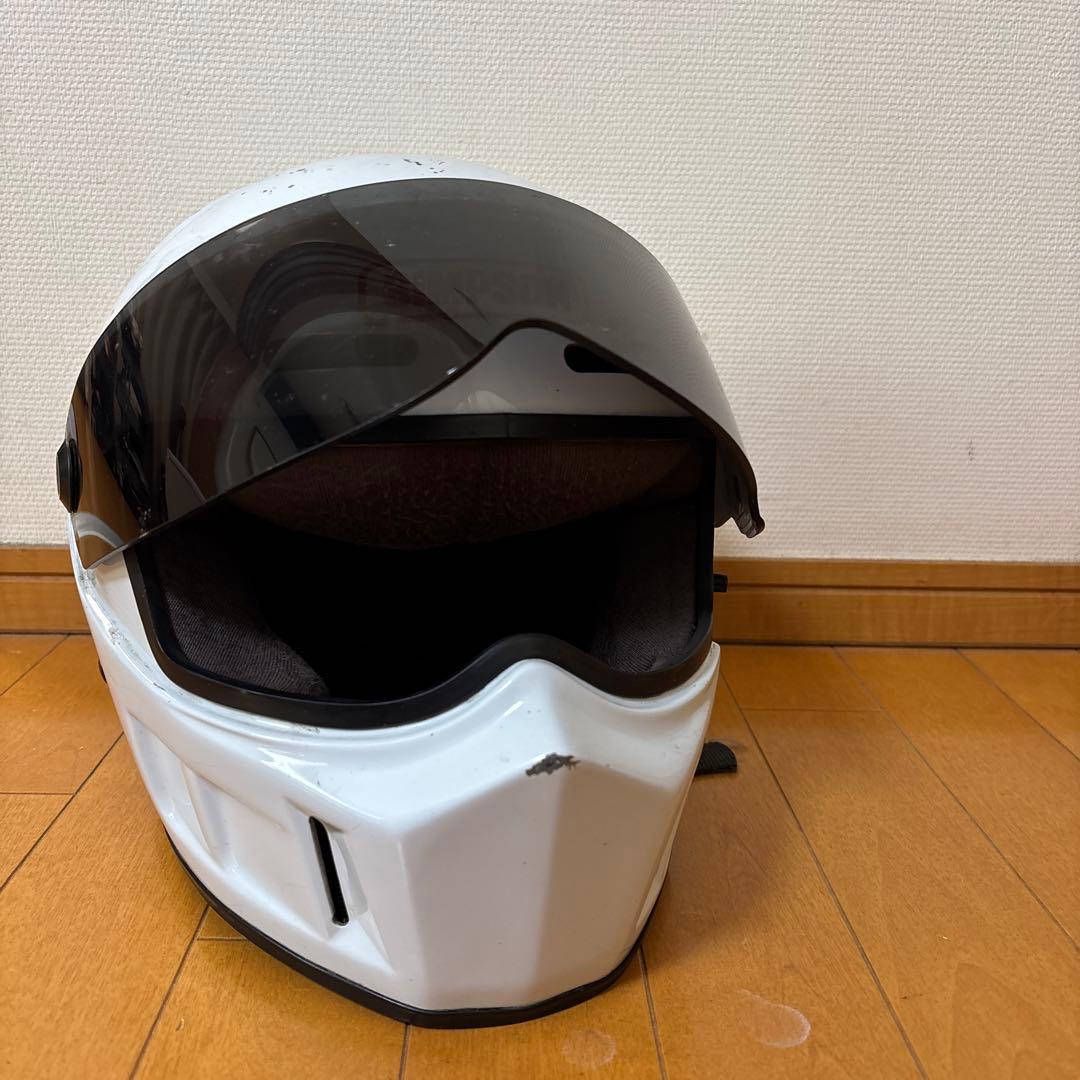 SIMPSON シンプソン　スーパーバンディット ホワイトUSA製　ビンテージ