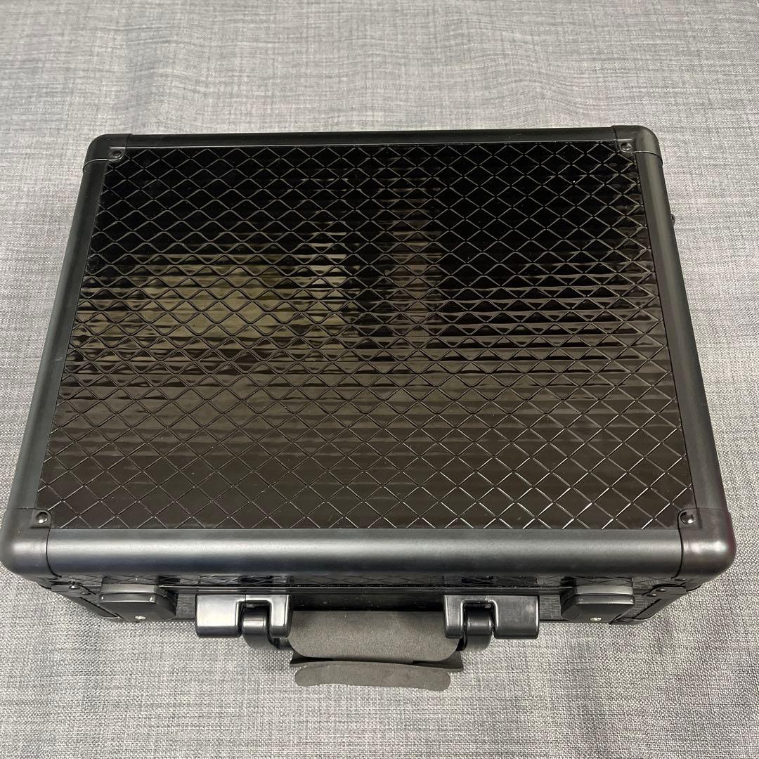 Francfranc ヴァリーズ　 ハリウッドボックスS 黒ケース 仕切り付き