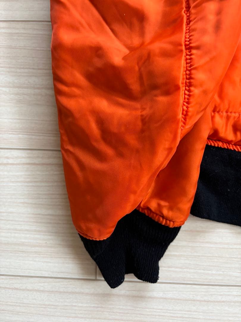 USA製 80s アルファインダストリーズ MA-1 M ブラック 黒