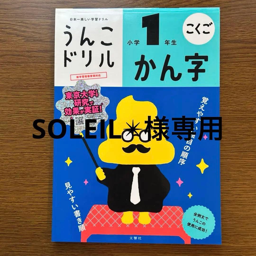 うんこドリル かん字 小学1年生