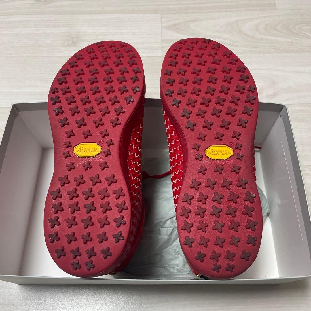 Heal Creek ヒールクリーク レッド ハイカットスニーカー 35