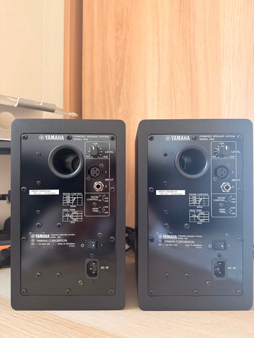 【taishiさん専用】ほぼ新品！Yamaha HS5 アクティブモニター