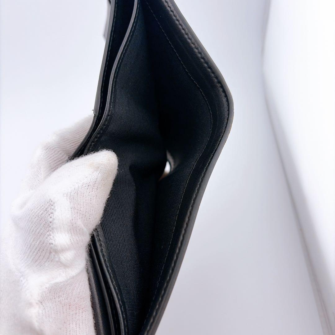 【CELINE（セリーヌ） 二つ折り財布 トリオンフ PVC×レザー】