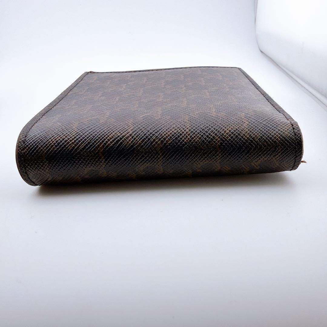 【CELINE（セリーヌ） 二つ折り財布 トリオンフ PVC×レザー】