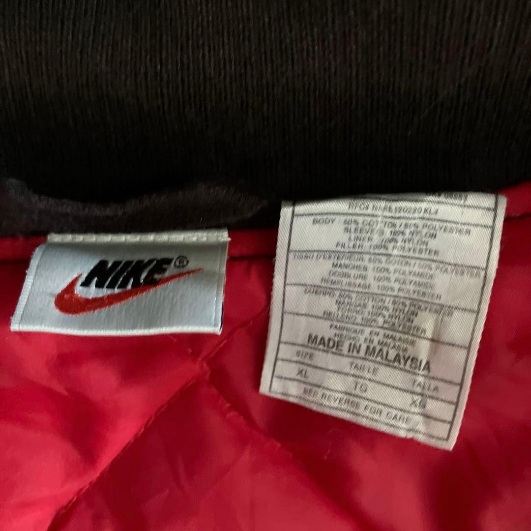 レアモデル◎90s NIKE 切り替え中綿JKT vintage