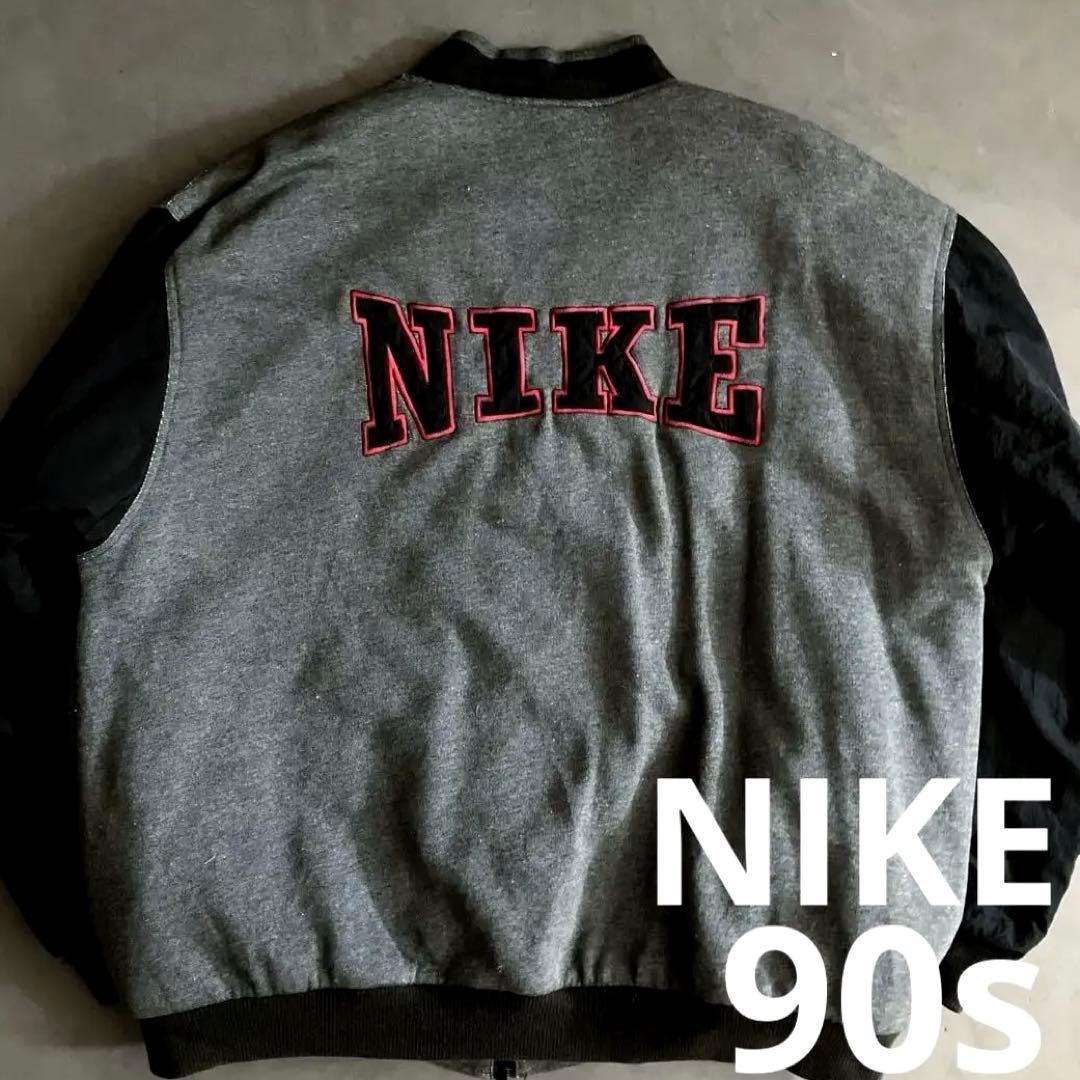 レアモデル◎90s NIKE 切り替え中綿JKT vintage
