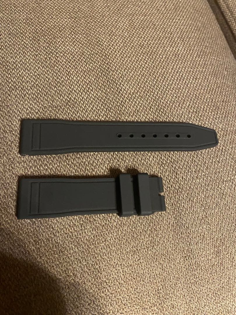 IWC 純正黒ラバーストラップEasX-CHANGE 20ミリ未使用品マーク20