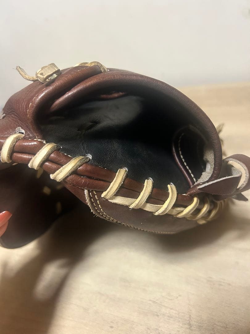 【湯もみ、型付け済み】和牛JB 硬式 キャッチャーミット JB-002N型