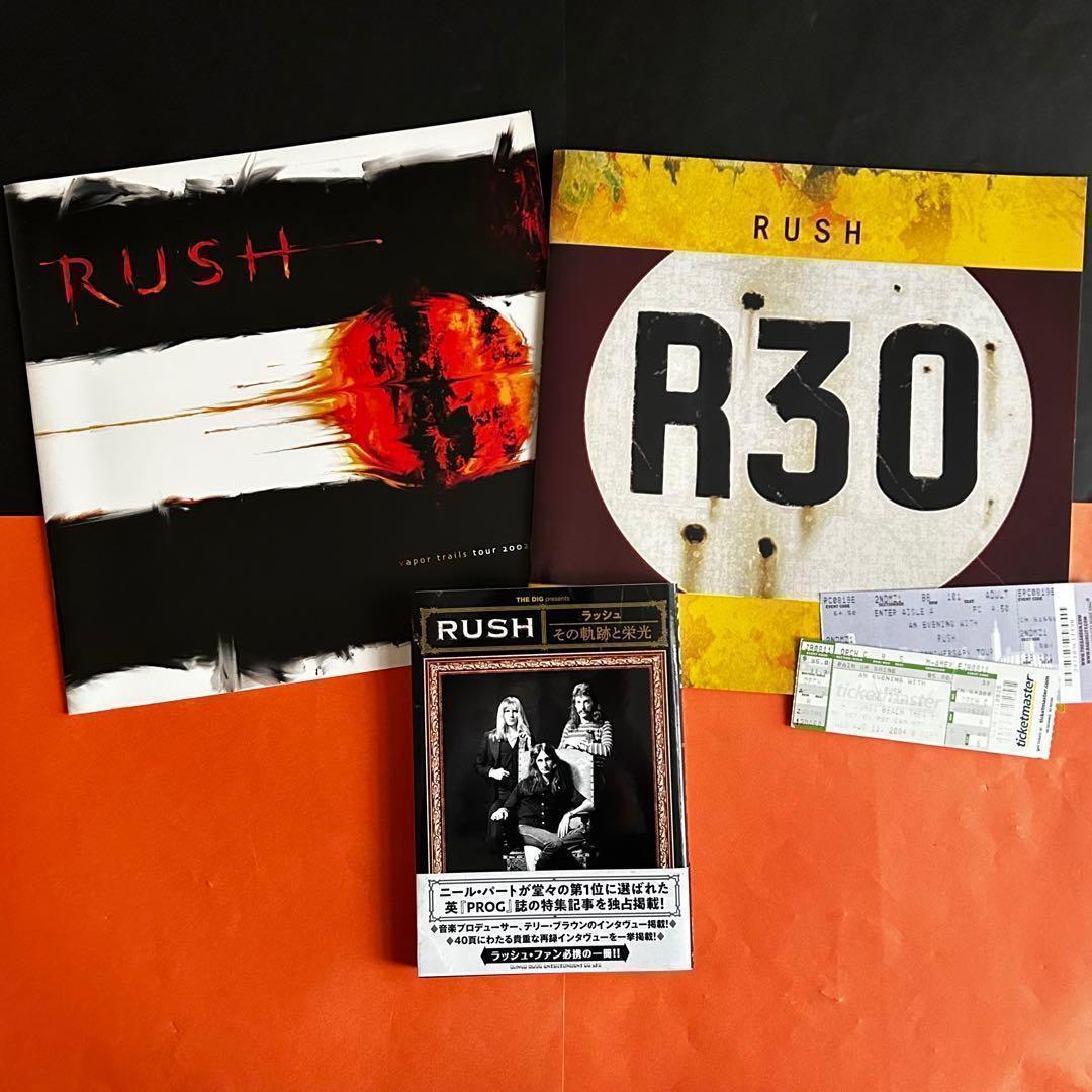 祝！50周年、そして復活　RUSH大全　 コレクション　ツアーパンフレット付
