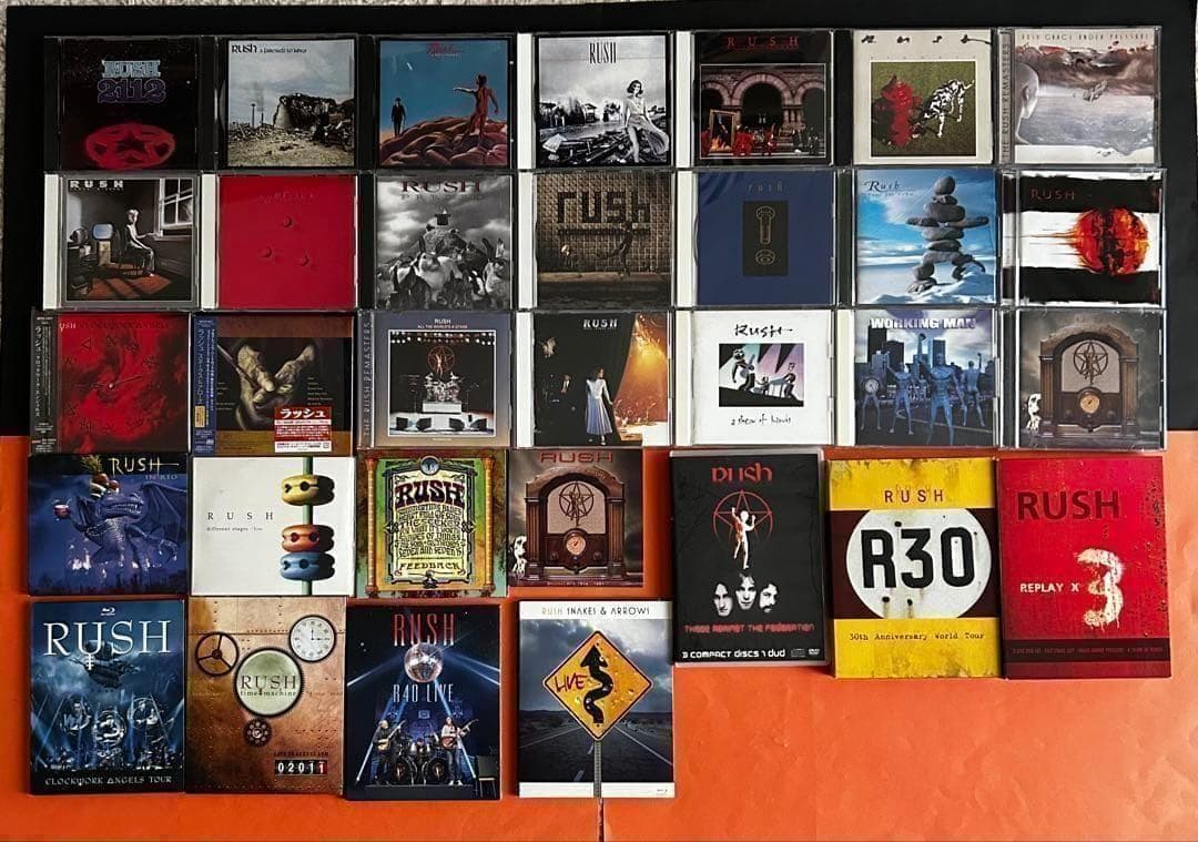 祝！50周年、そして復活　RUSH大全　 コレクション　ツアーパンフレット付