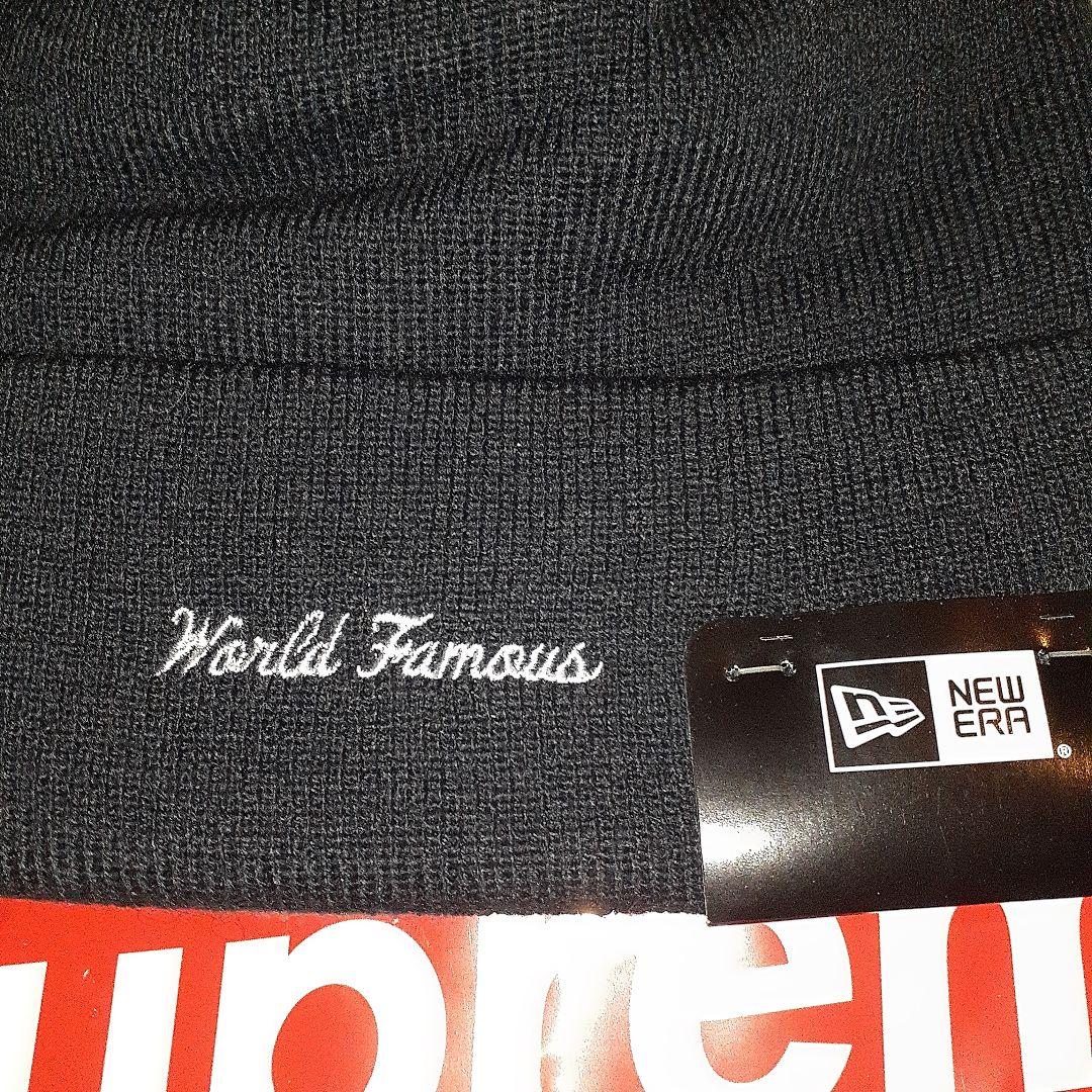 Supreme　19AW ニット帽　バンダナ ネイビー　サイズフリー　新品