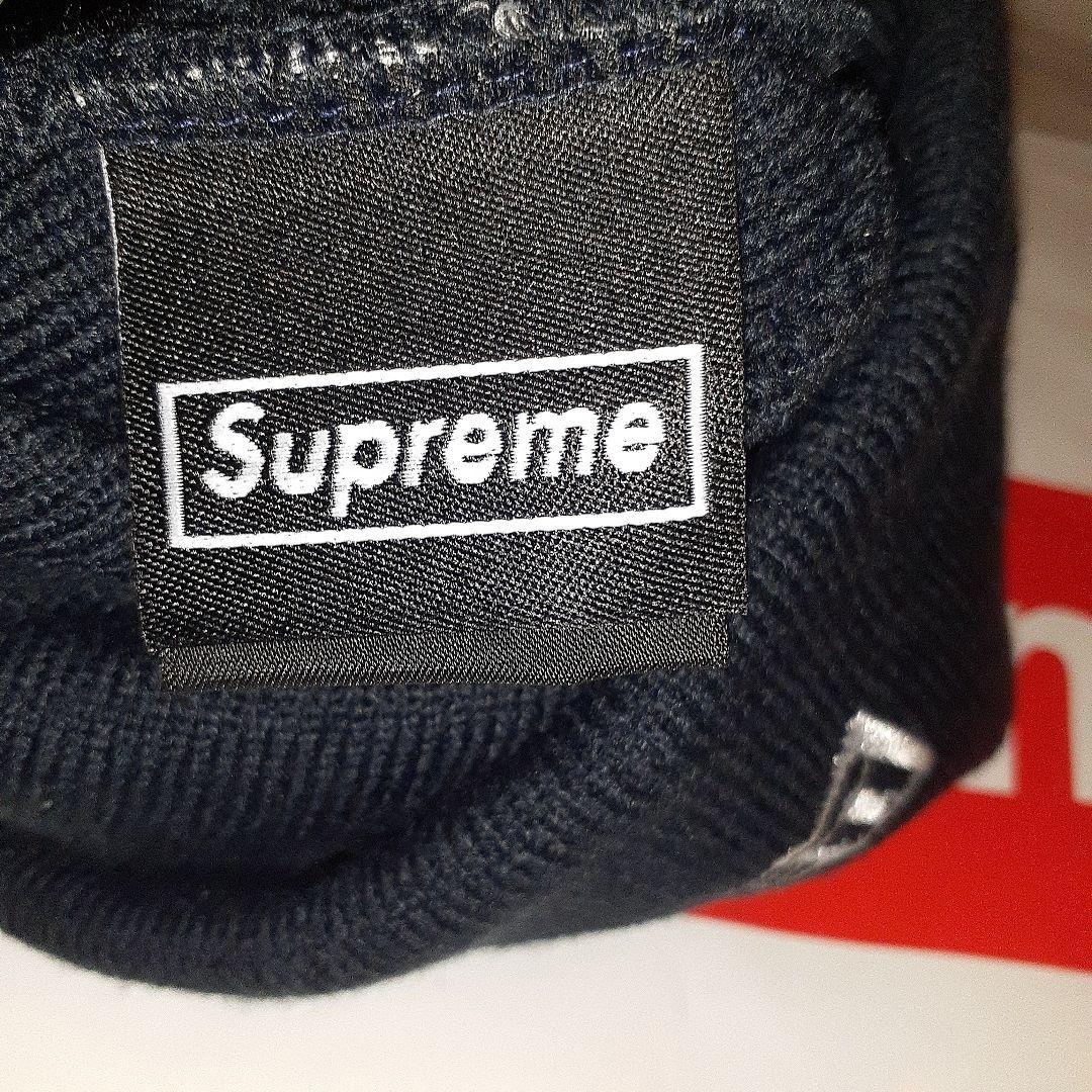 Supreme　19AW ニット帽　バンダナ ネイビー　サイズフリー　新品