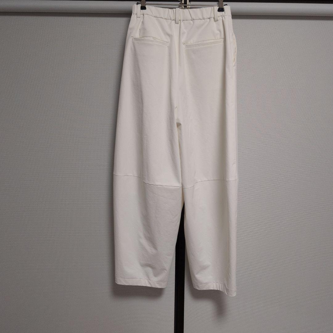 【AYAKANEKO×L'ESSAGE】コクーンパンツ ホワイト　白　金子綾