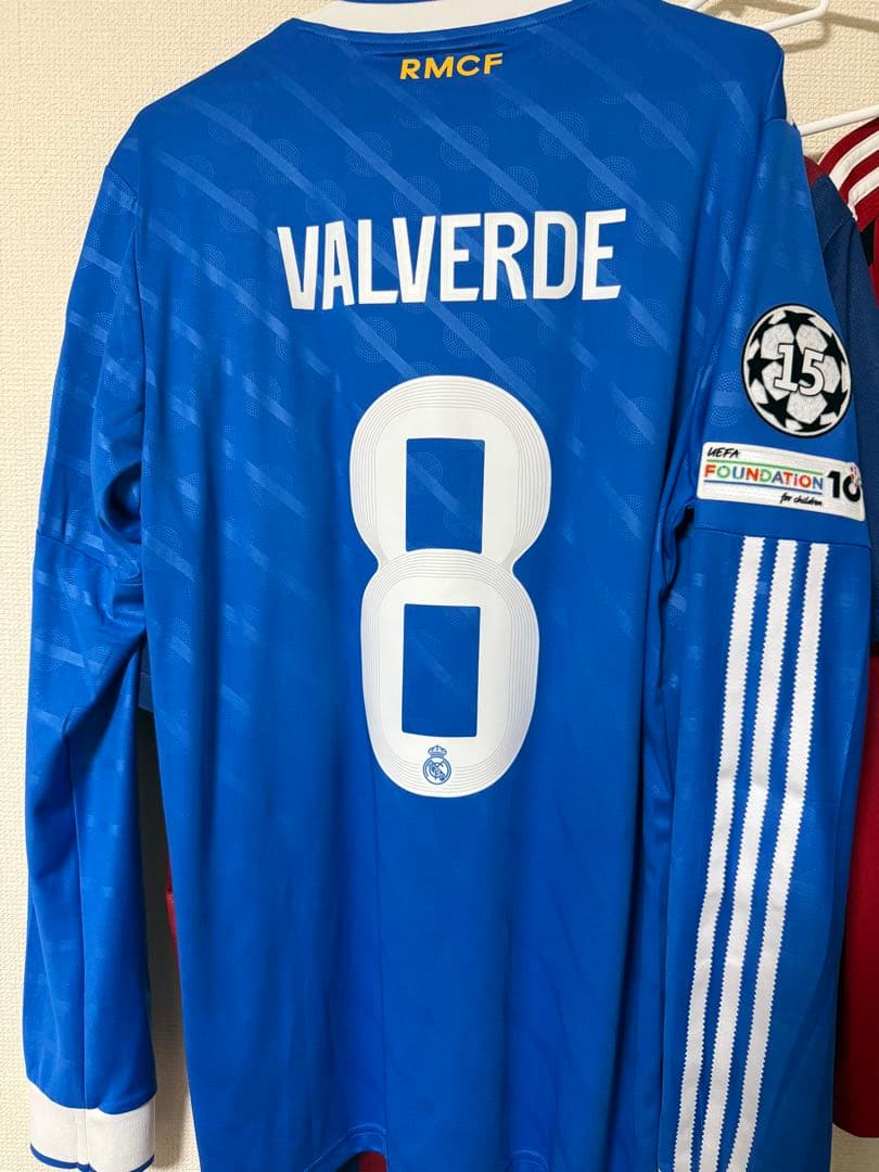 レアル・マドリード バルベルデ 8番 25-26 3rd 長袖 ユニフォーム
