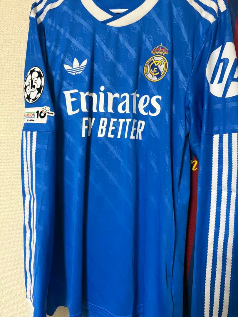 レアル・マドリード バルベルデ 8番 25-26 3rd 長袖 ユニフォーム