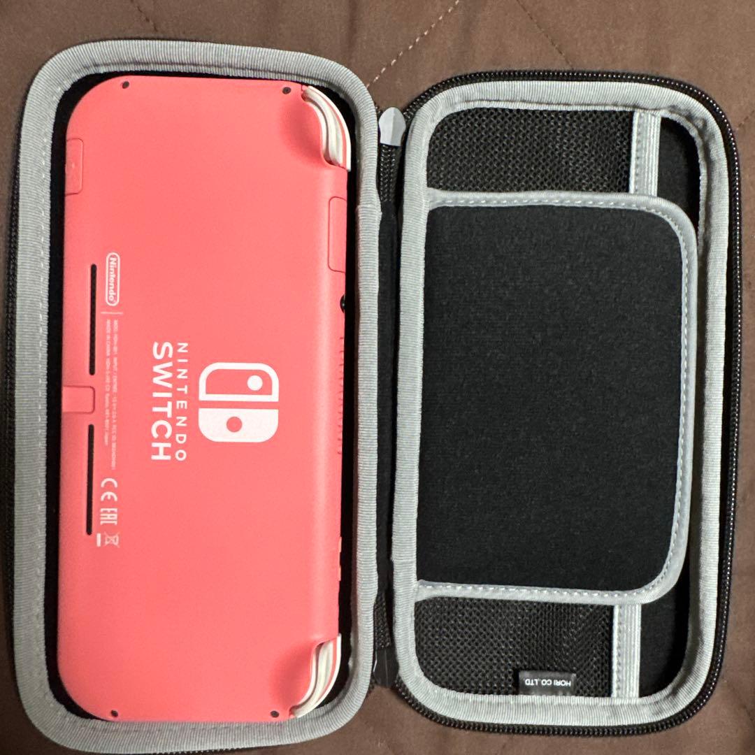 Nintendo Switch Lite ピンク 専用ケース、ソフト付き