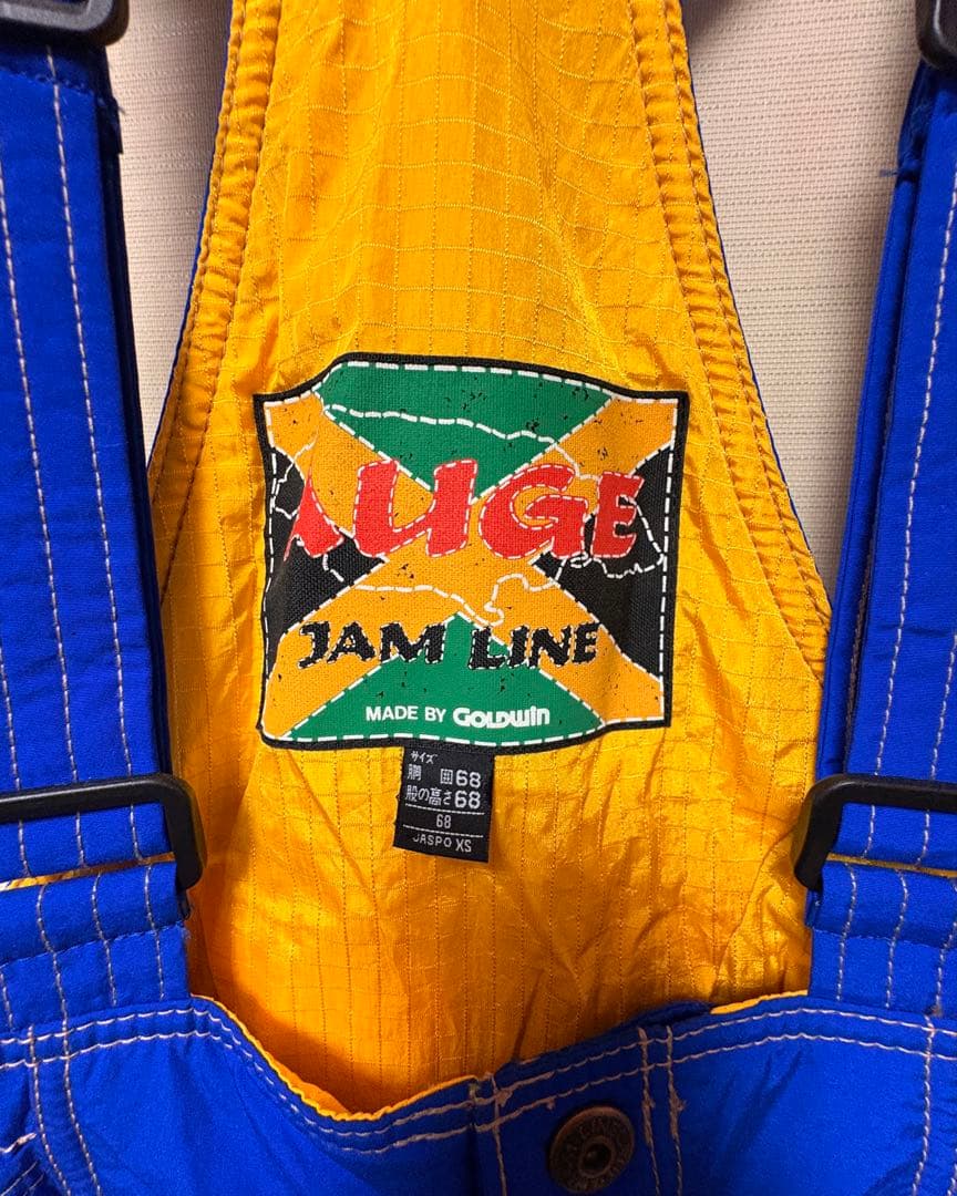 スキーウェア3点セット上下セット ネイビー赤