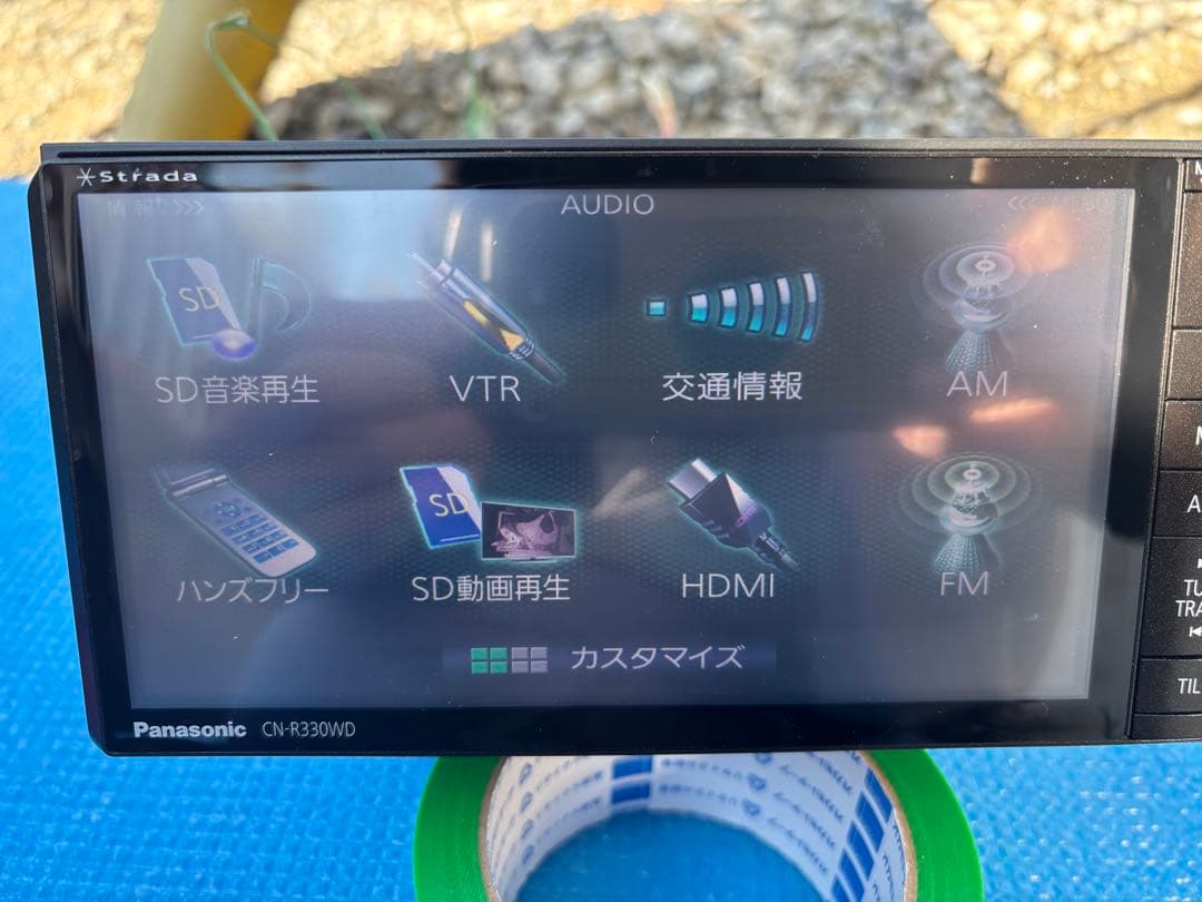 Panasonic strada CN-R330WD ナビ　送料込み　動作確認済