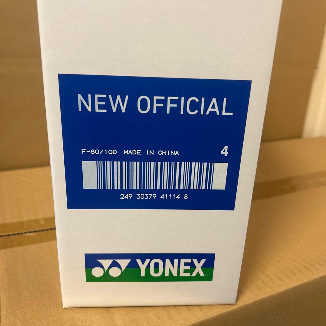 ヨネックス　バドミントンシャトル ニューオフィシャルF-80(1箱)４番