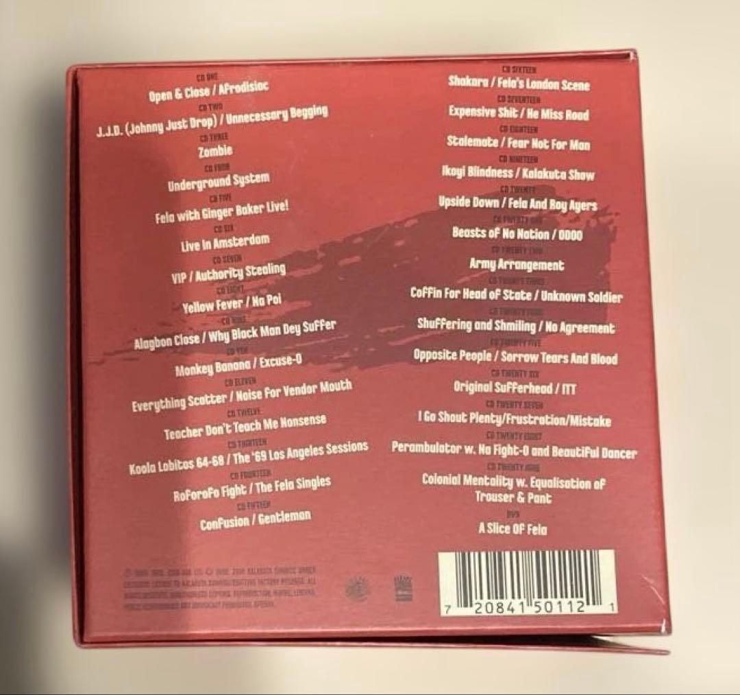 Fela Kuti BOX the complete worksフェラ・クティ