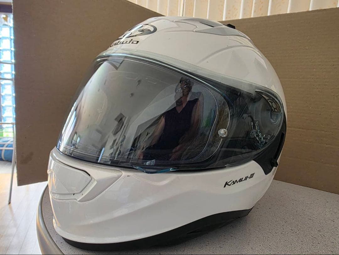 Kabuto KAMUI ホワイト フルフェイスヘルメット