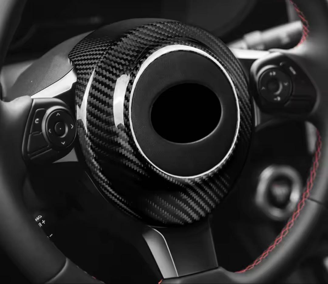 GR86 / BRZ ステアリングカバー リアルドライカーボン