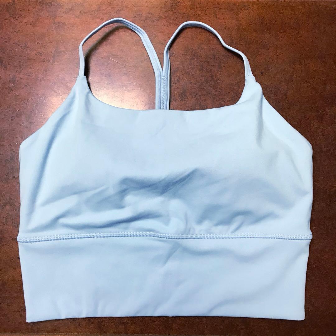 LAVAリントスルSUKALAブラトップ付きリブカシュクールトップス