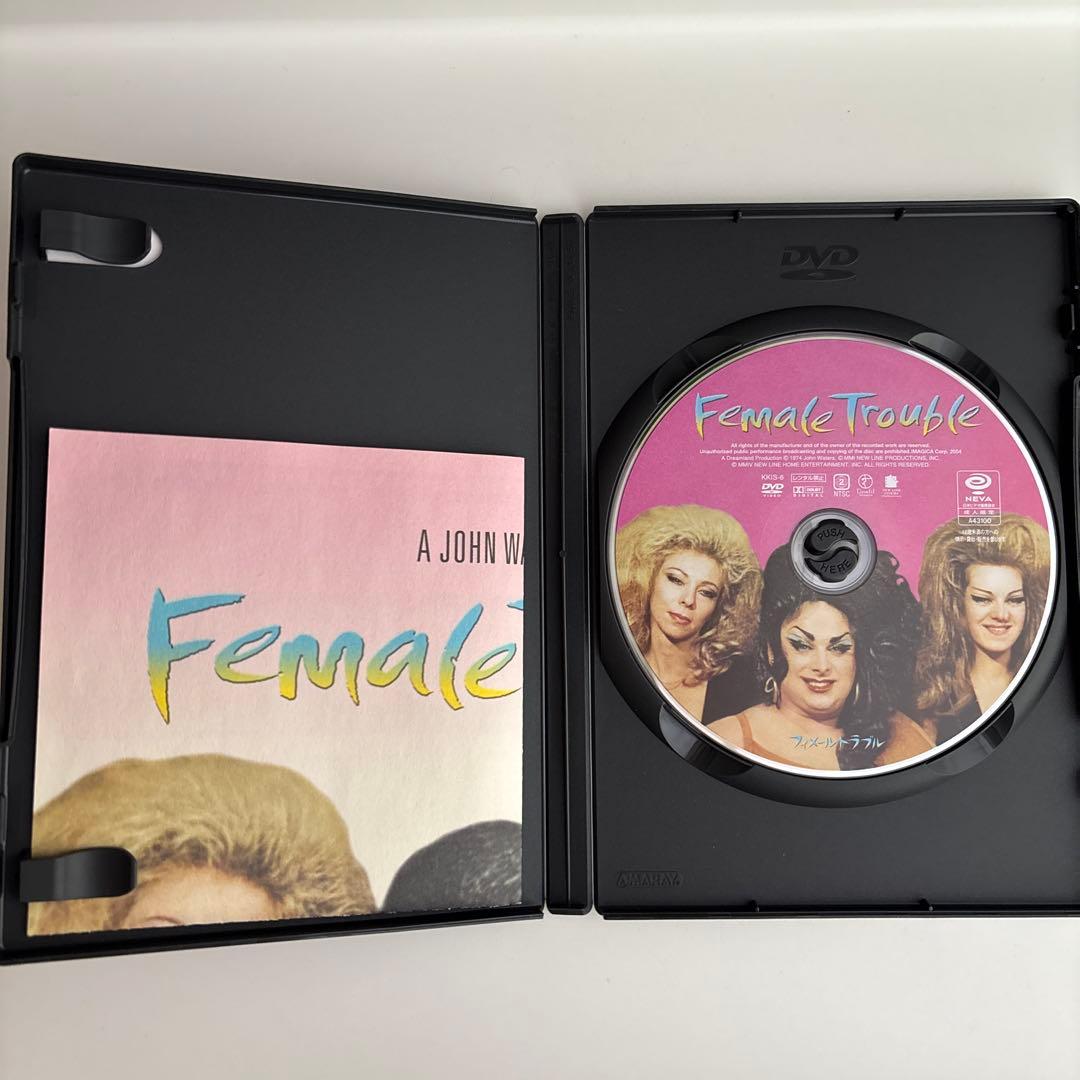 フィメールトラブル　廃盤DVD ディヴァイン主演 帯あり
