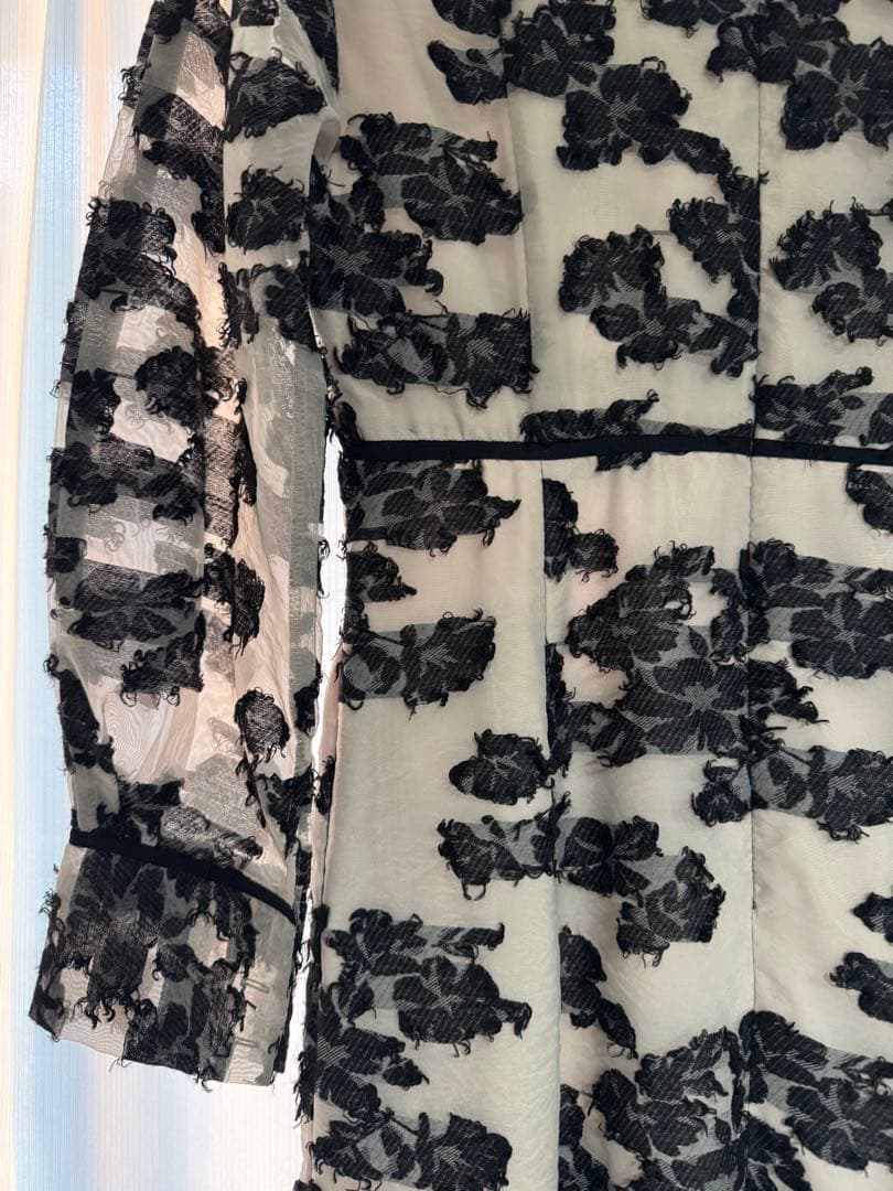 【CLANE】FLOW FLOWER JACQUARD ONE PIECE