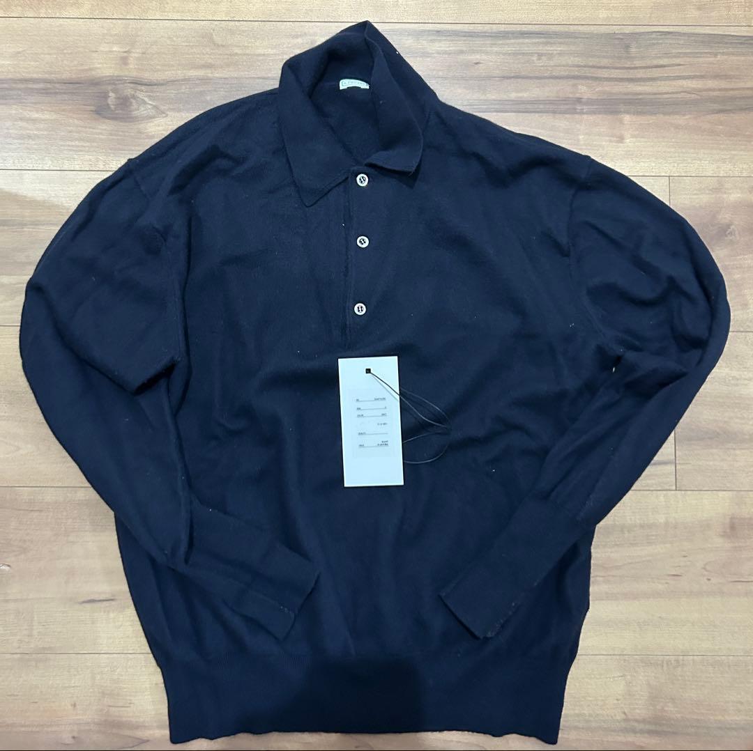 A.PRESSE ロングスリーブニットポロシャツ (22AAP-03-03H)2