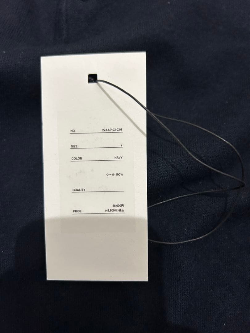 A.PRESSE ロングスリーブニットポロシャツ (22AAP-03-03H)2