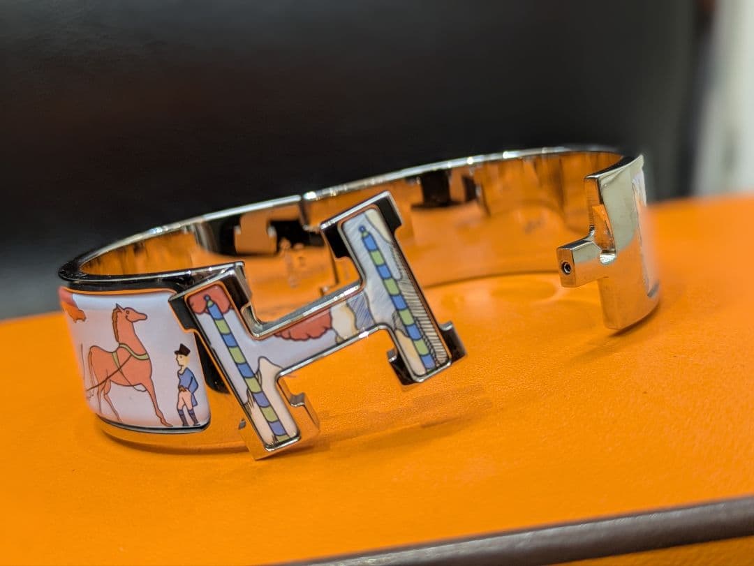 レア！Hermès♡クリッククラックH/バングル