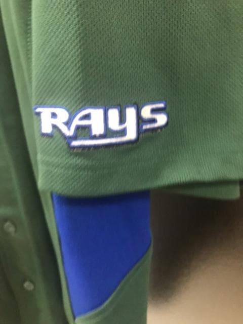 応援グッズ Tampa Bay Devil Rays Jersey Aubrey Huff