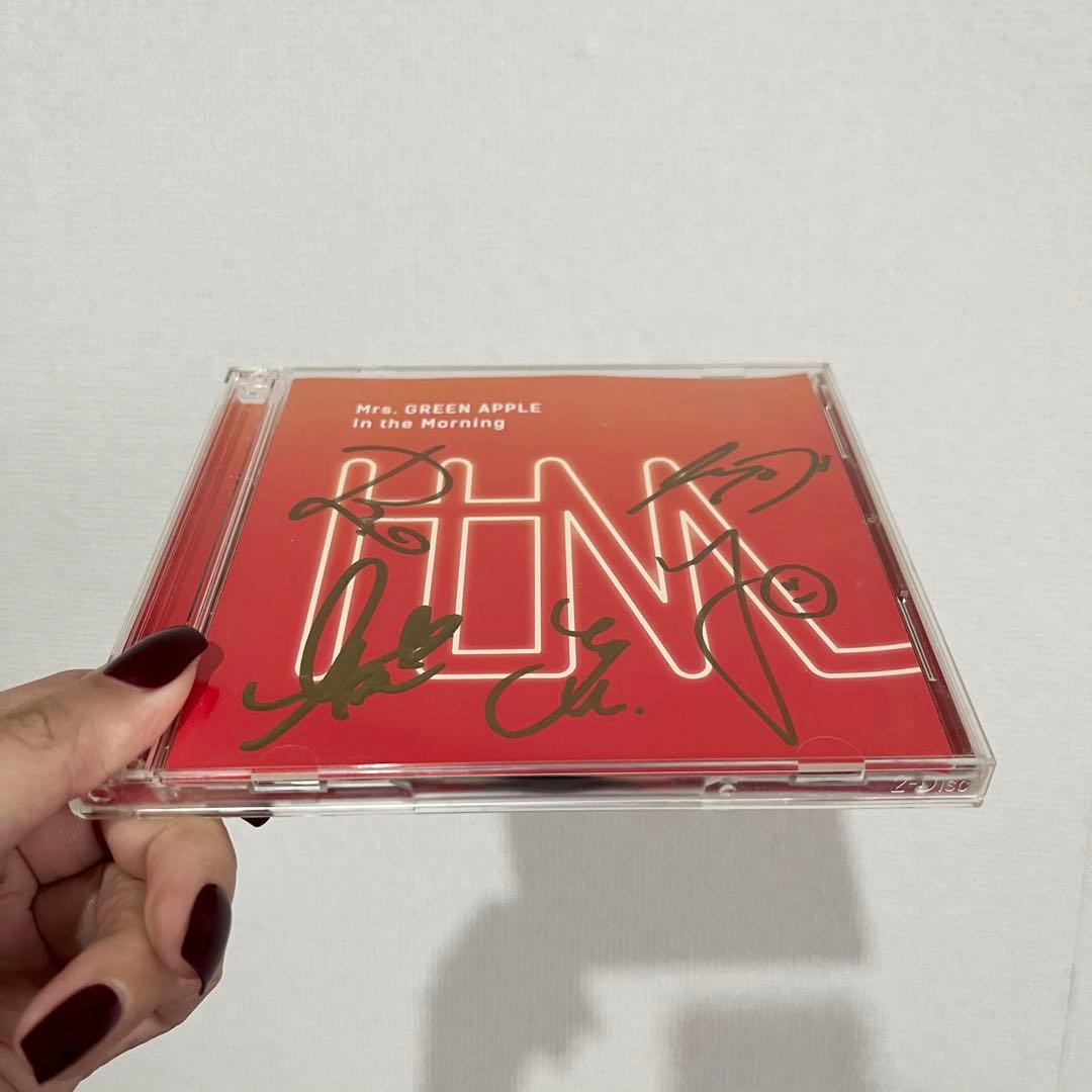 Mrs. GREEN APPLE In the Morning サイン入り