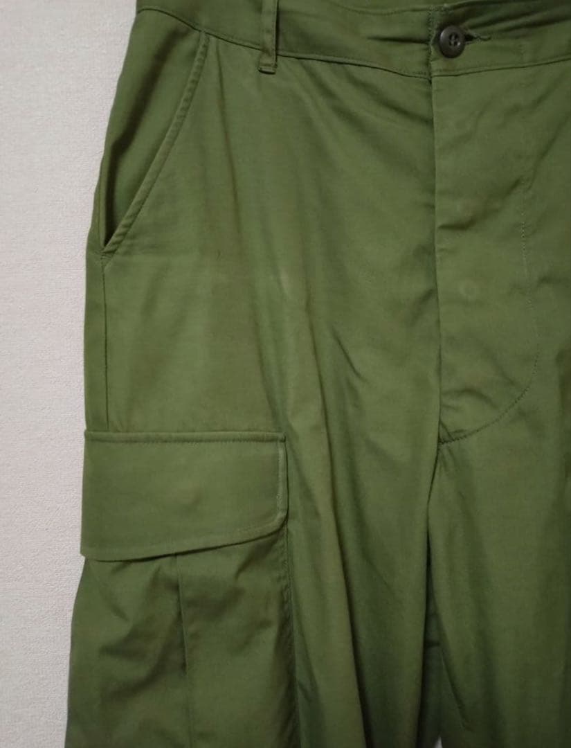 美中古品 スビンコットン ウェザー ジャングルファティーグパンツ サイズ6