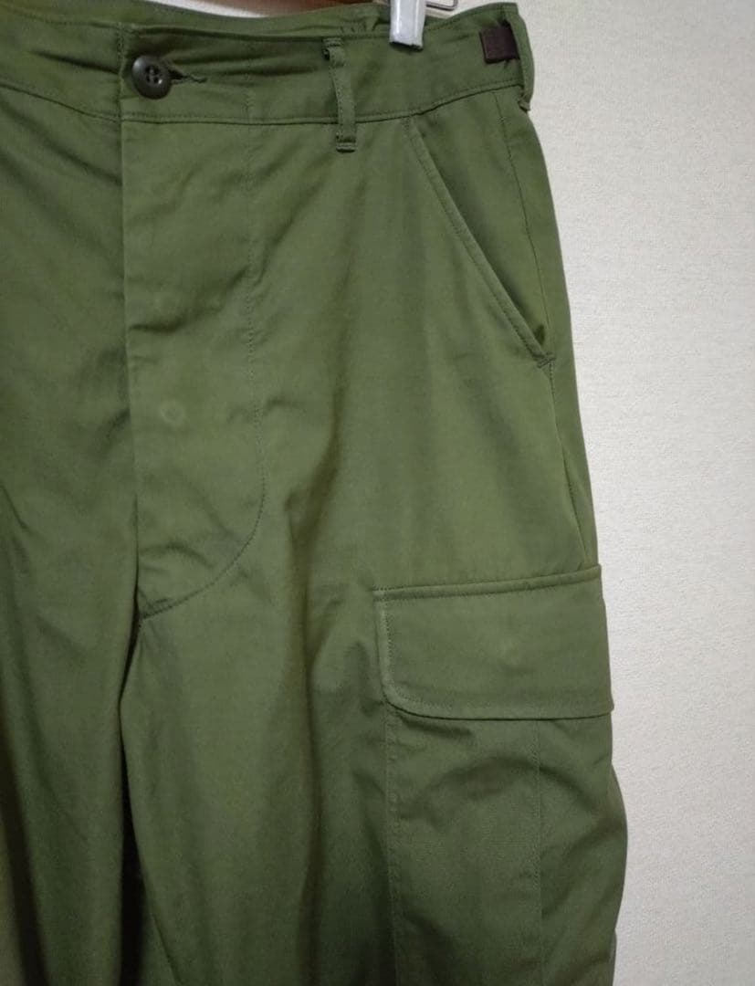 美中古品 スビンコットン ウェザー ジャングルファティーグパンツ サイズ6